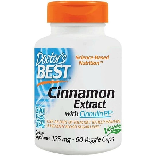 

Cinnamon Extract с Cinnulin PF - Экстракт корицы 125 мг (60 капсул) Inna marka