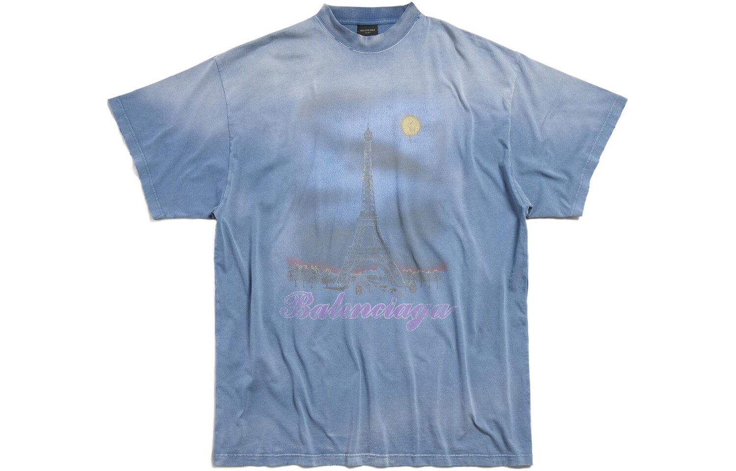 

Футболка унисекс Balenciaga, синий