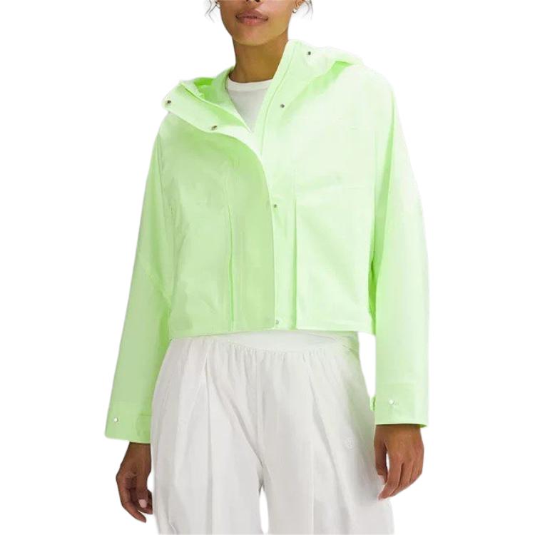 

Lululemon Женская куртка от дождя, Washed Green/ELIX