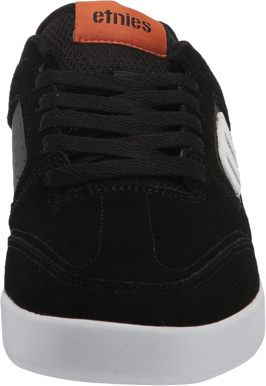 Мужские низкие кеды для скейтборда Etnies Veer, белый/черный/оранжевый — фото 2