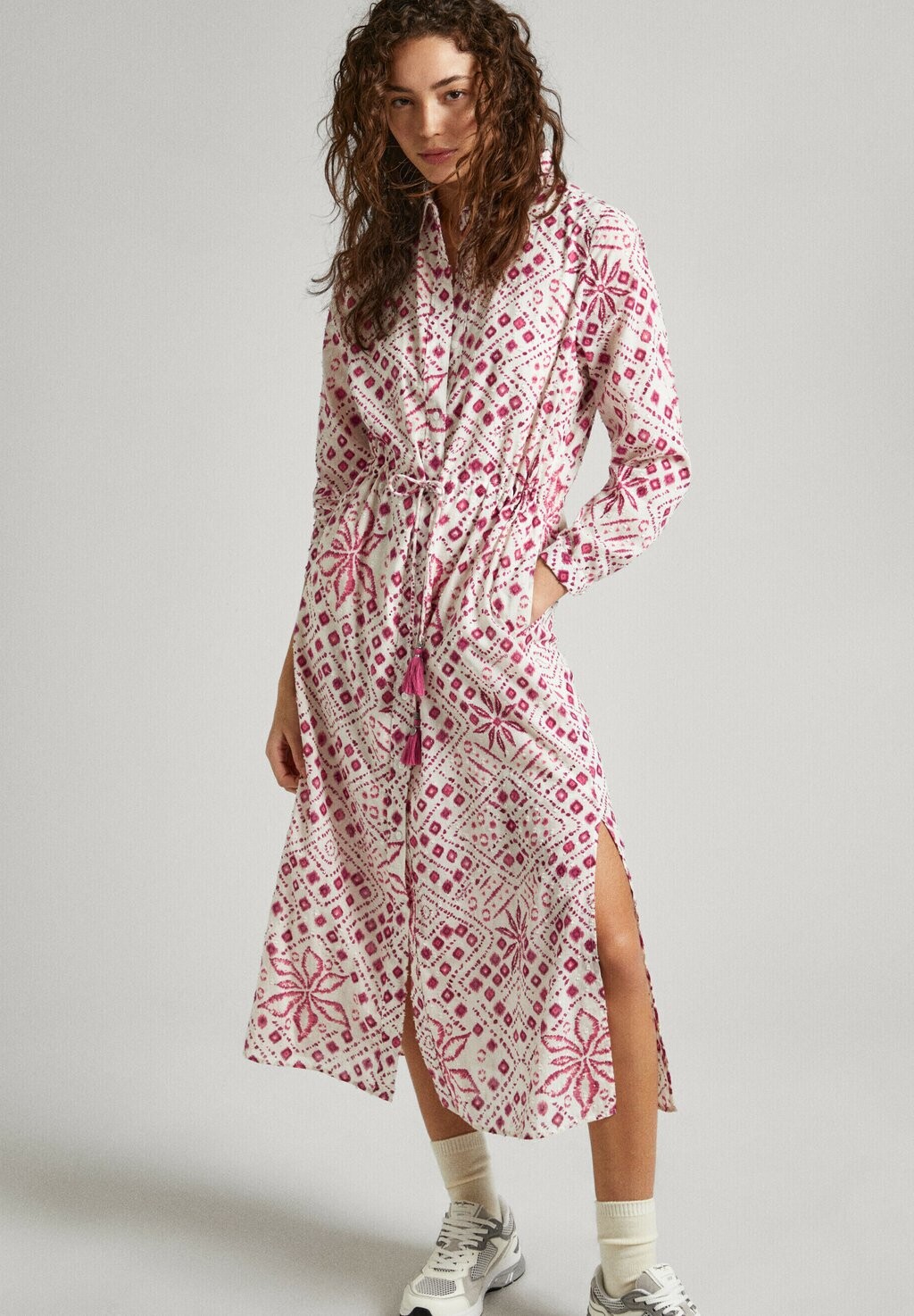 

Платье-блузка PAZ Pepe Jeans, цвет mousse white