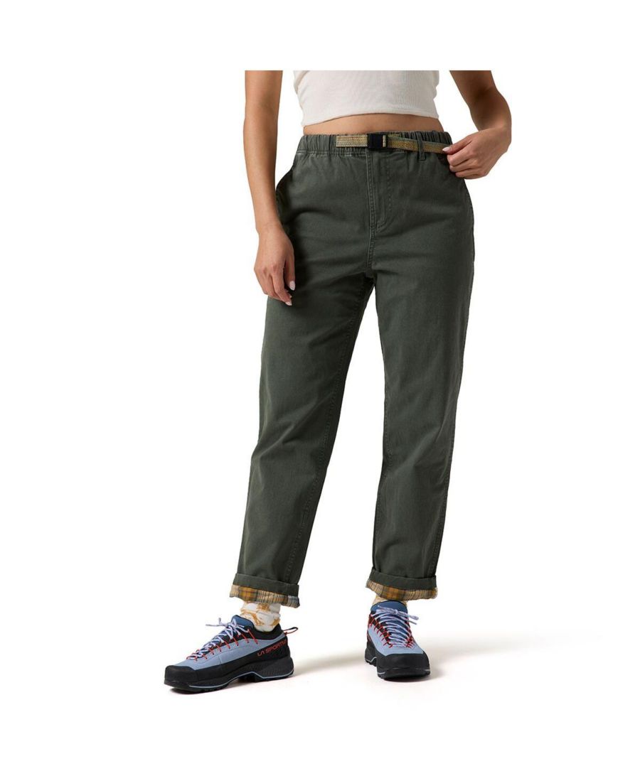 

Женские повседневные брюки Venture Daily на фланелевой подкладке Backcountry, Climbing ivy