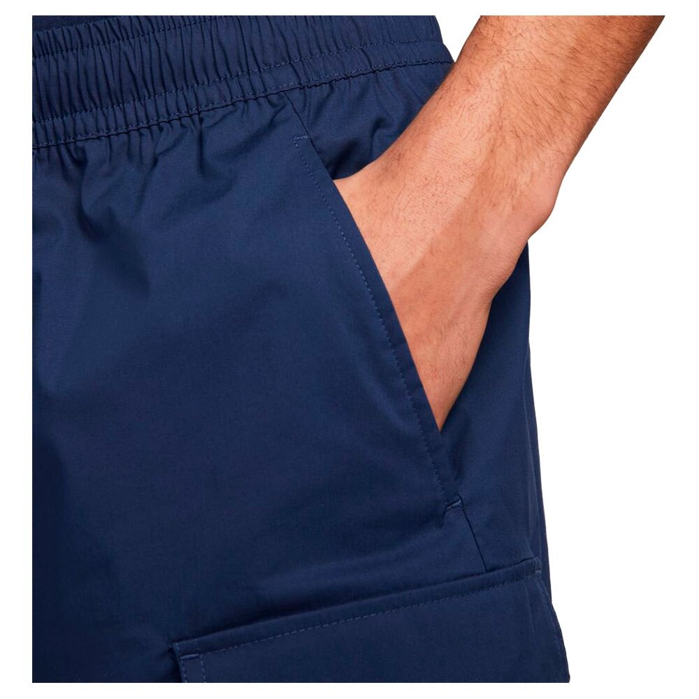 Шорты Nike Sportswear Sport Essentials Woven Unlined Utility, синий — фото 4