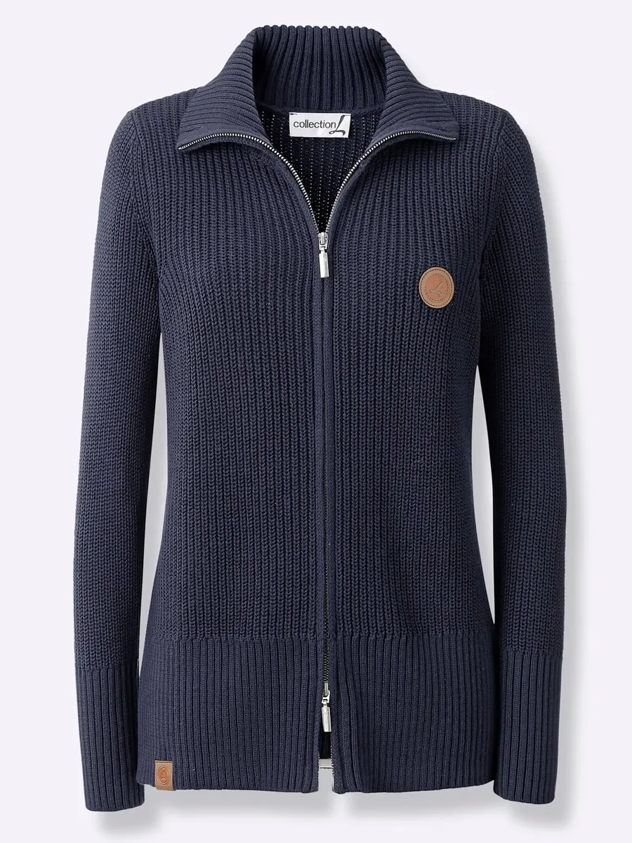 

Кардиган в стиле casual Casual Looks, цвет морской волны
