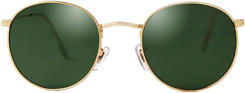 

Солнцезащитные очки UV400 с круглой градиентной металлической оправой для женщин и мужчин, для занятий спортом на открытом воздухе, бега и путешествий UYPTK, C2