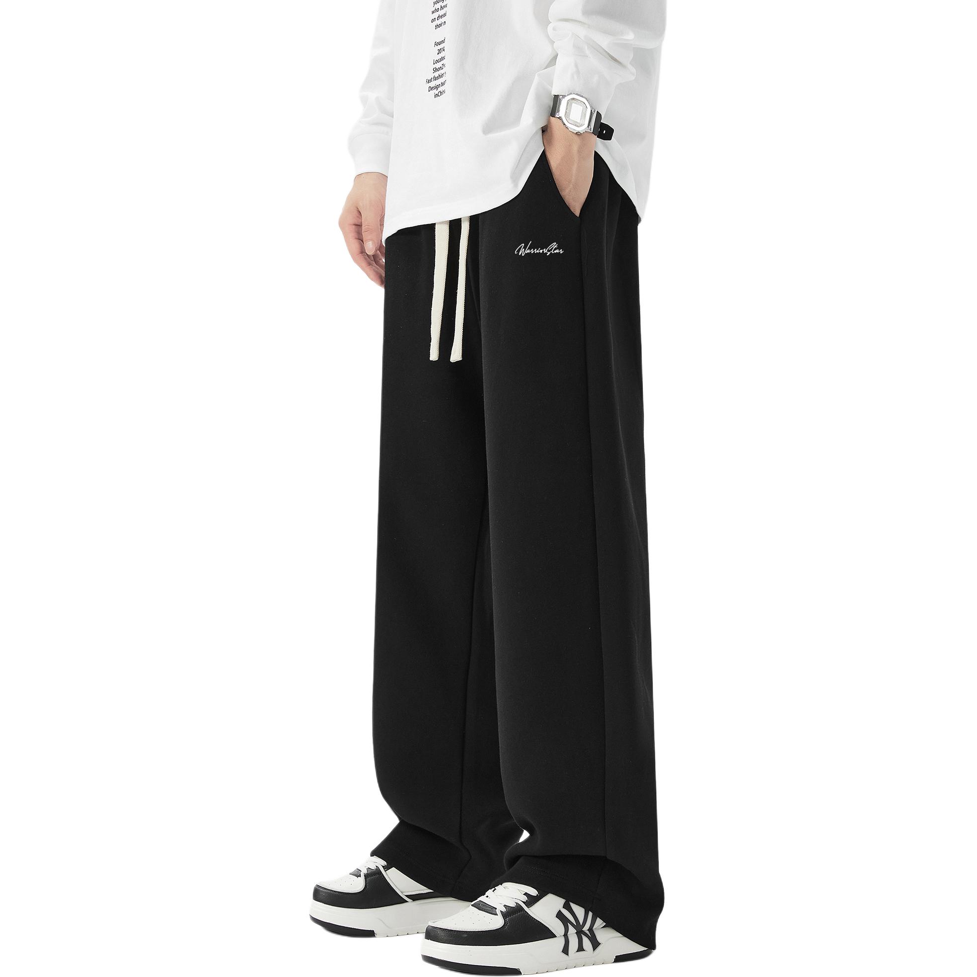 

Повседневные брюки Unisex Moderate Straight Fit WARRIOR, черный (fleece-lined and thickened)