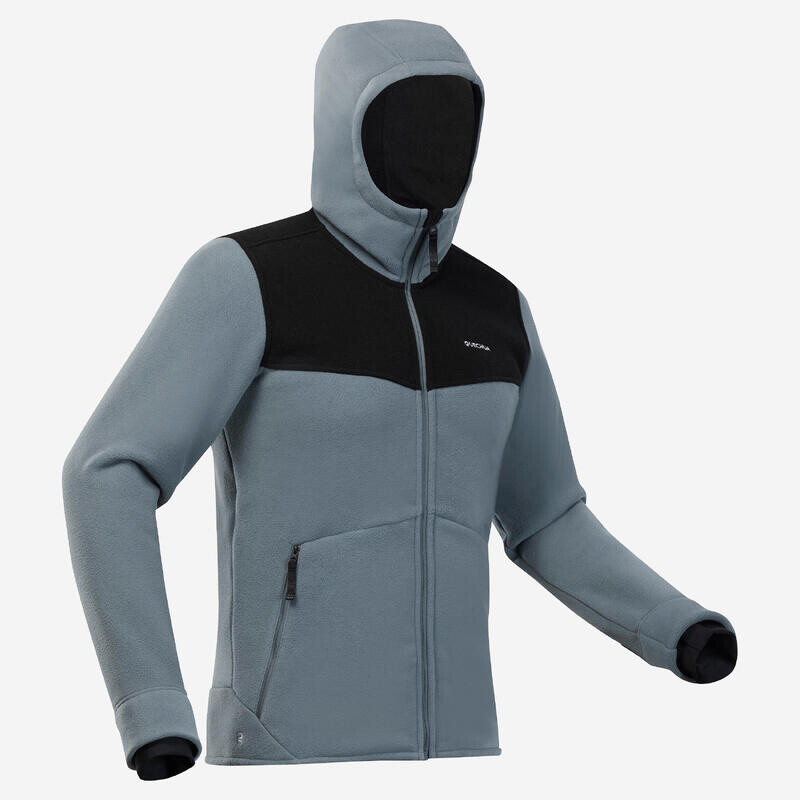 

Мужская куртка Quechua SH100 U-Warm из горного и снежного флиса с капюшоном