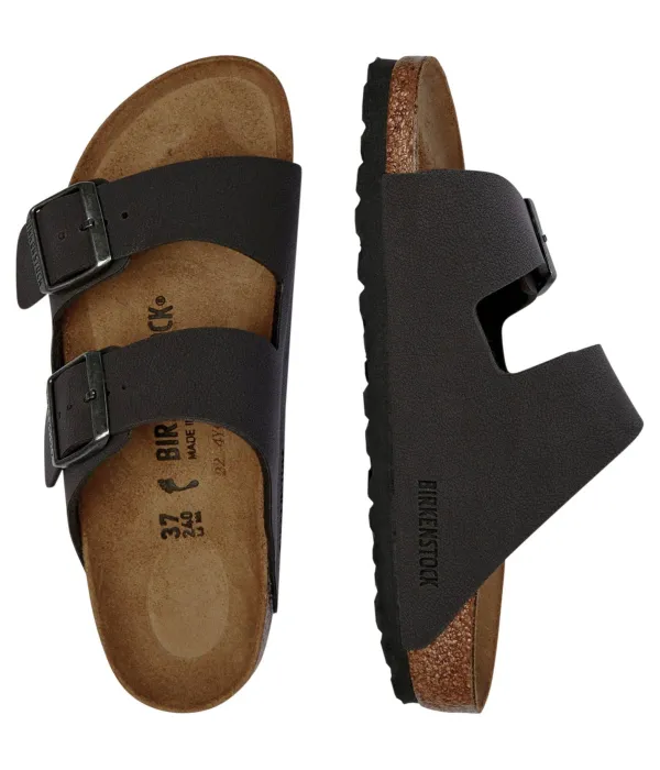 Тапочки Аризона Narrow fit Birkenstock, серый — фото 4