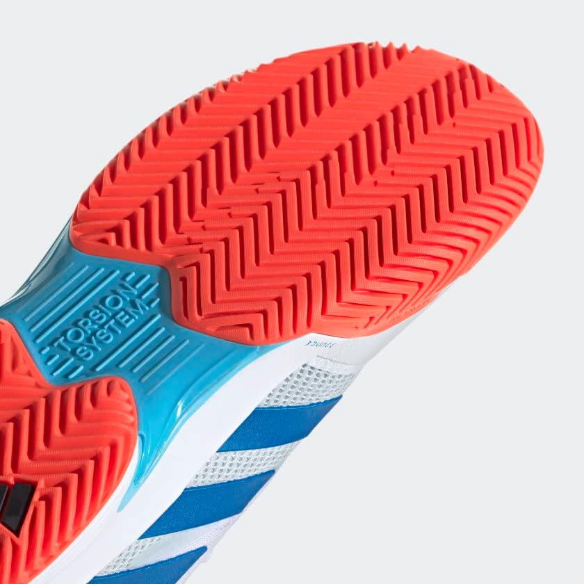 Мужские теннисные кроссовки Adidas Courtjam Control, сине-белый — фото 2