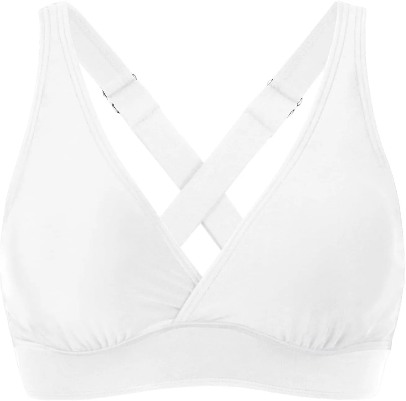 

Женский топ для купальника с косточками и завязками на спине