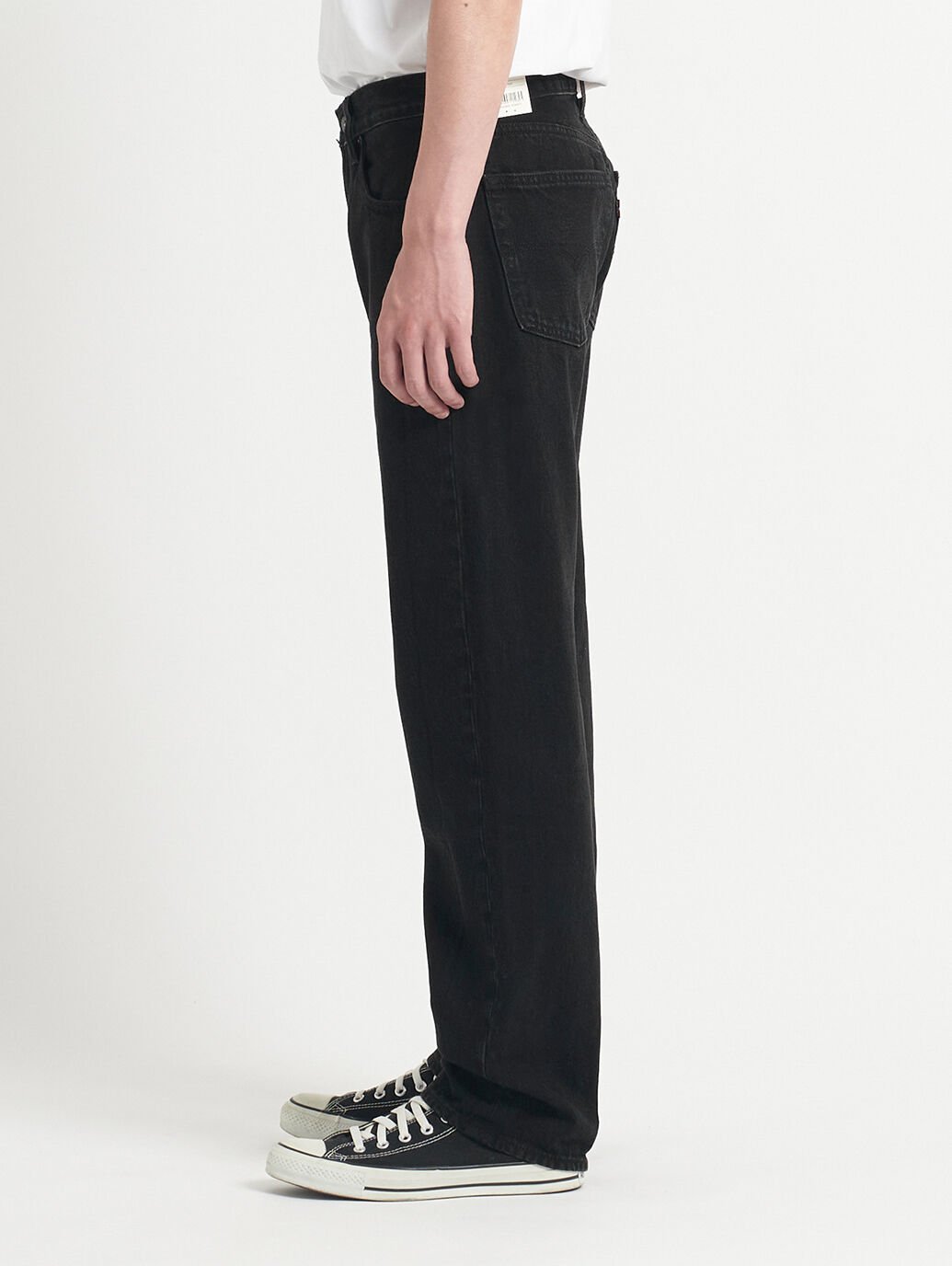 Джинсы прямого кроя 555 свободного кроя, черные Levi's, Blacks — фото 2