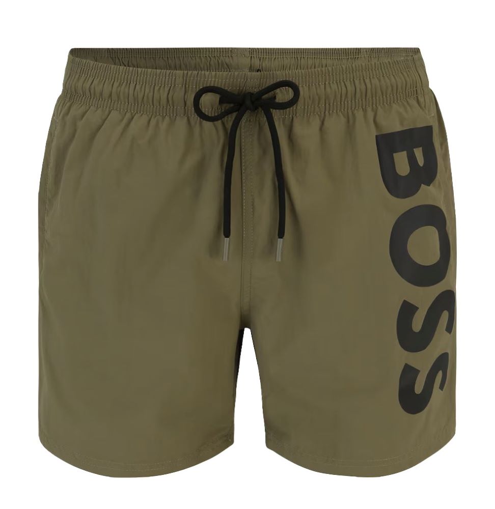 

Плавки-шорты Hugo Boss Men's Octopus, цвет оливковый зеленый
