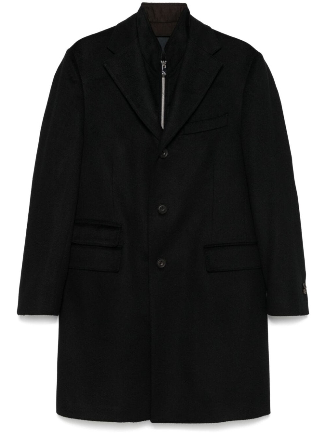 

Пальто из бобра Corneliani, черный