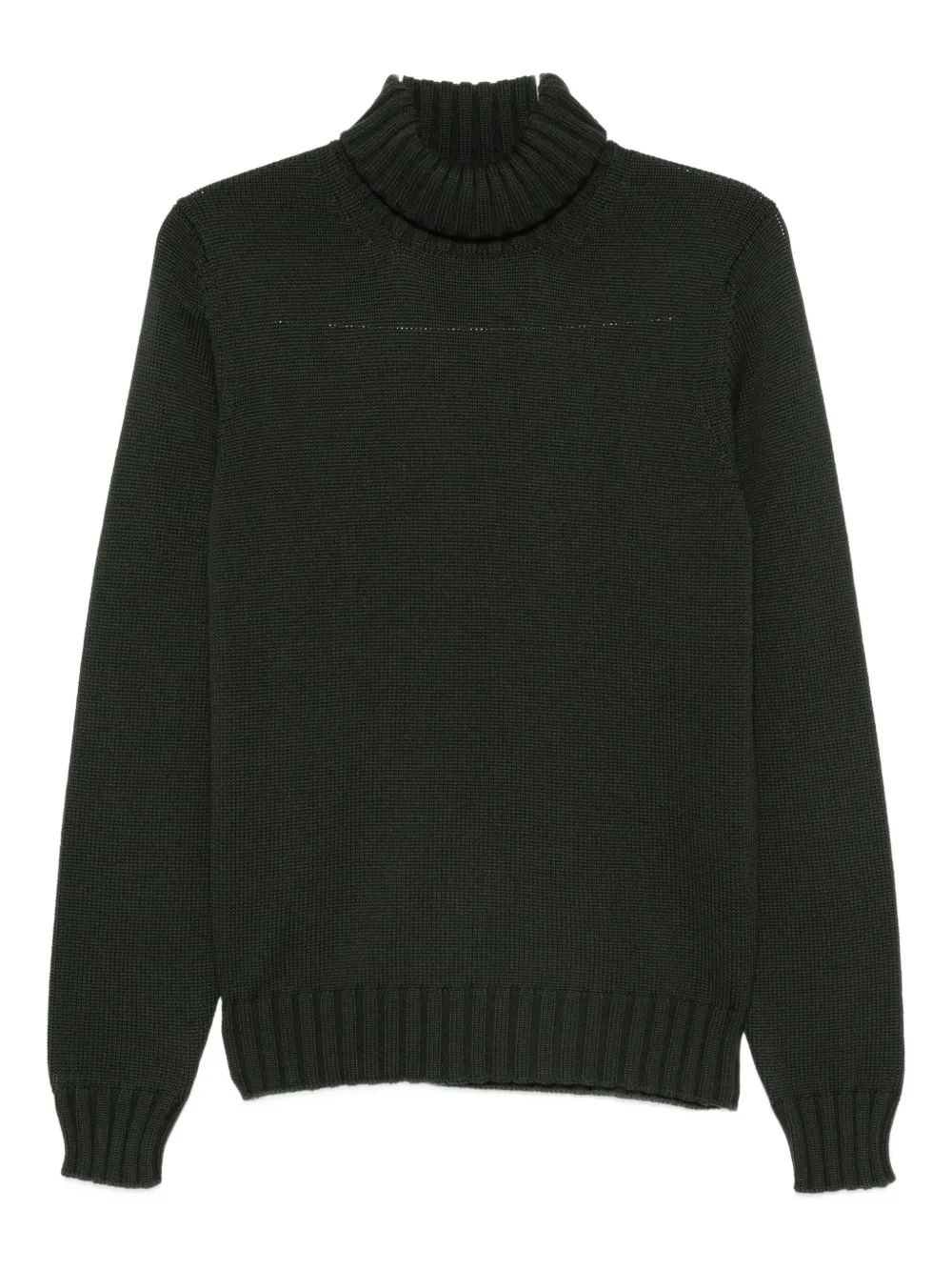 

Свитер с воротником гольф Filippo De Laurentiis, зеленый