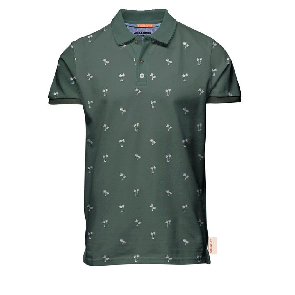 

Рубашка с коротким рукавом Jack & Jones Palm Aop Dut, зеленый