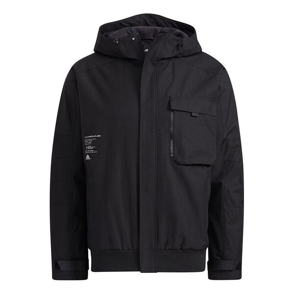 

Куртка adidas M Utility Jkt Big Pocket Sports Hooded Jacket Black, черный