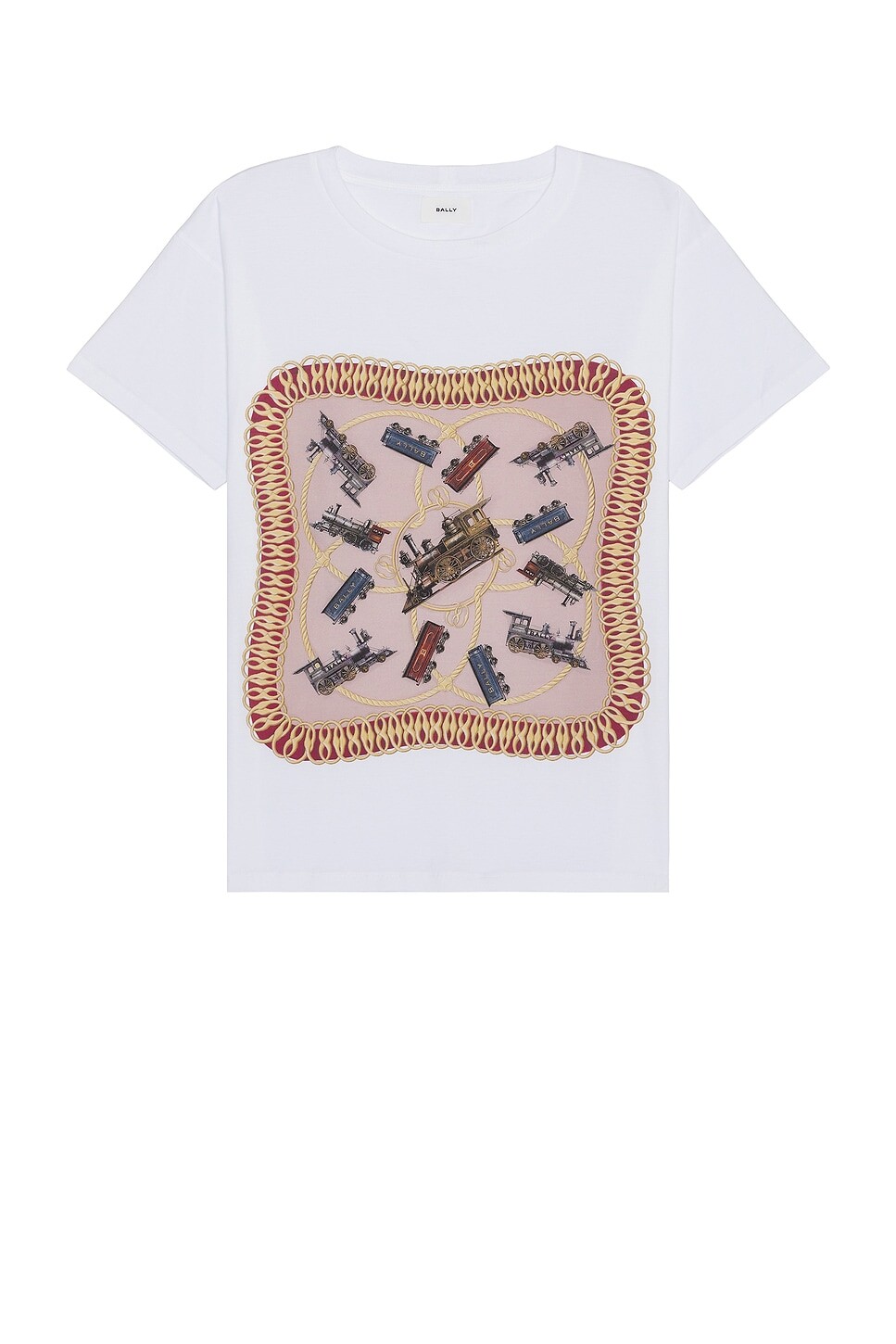

Футболка Bally, цвет White 50