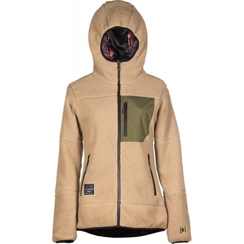 

Женский флис L1 Premium Goods, коричневый