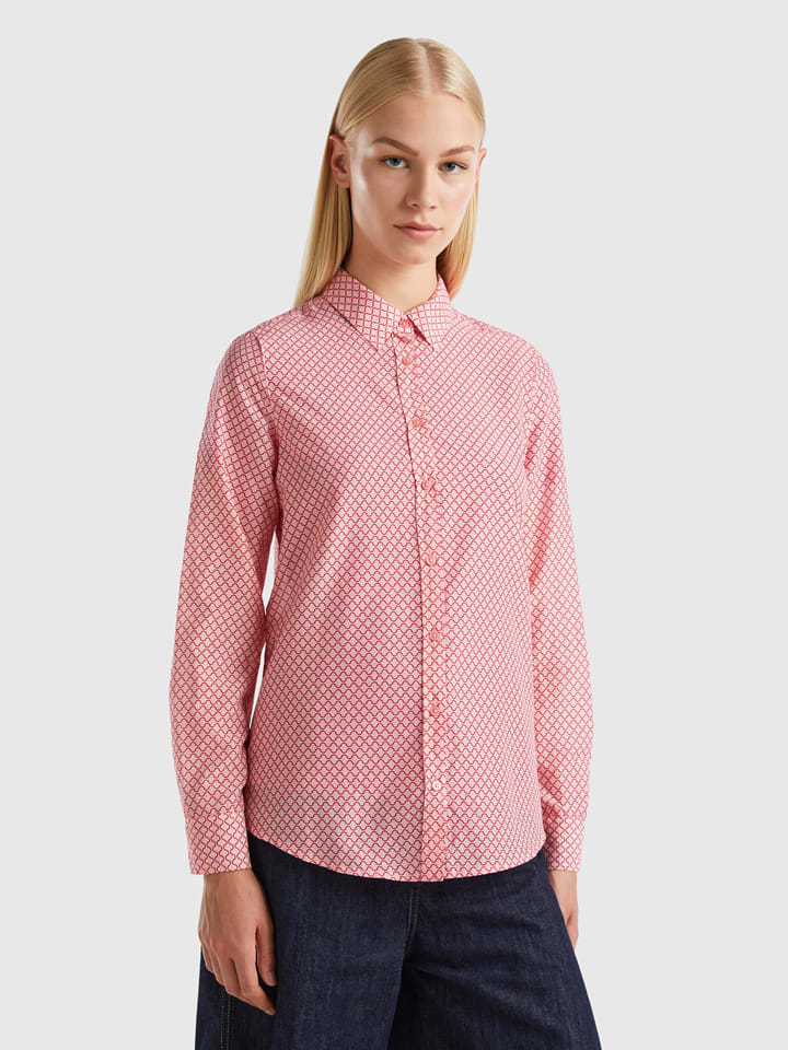 

Блузка Benetton, розовый