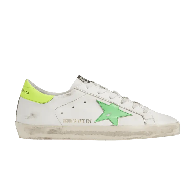 

Кроссовки Golden Goose Golden Goose Superstar Low 'White Green Yellow', белый