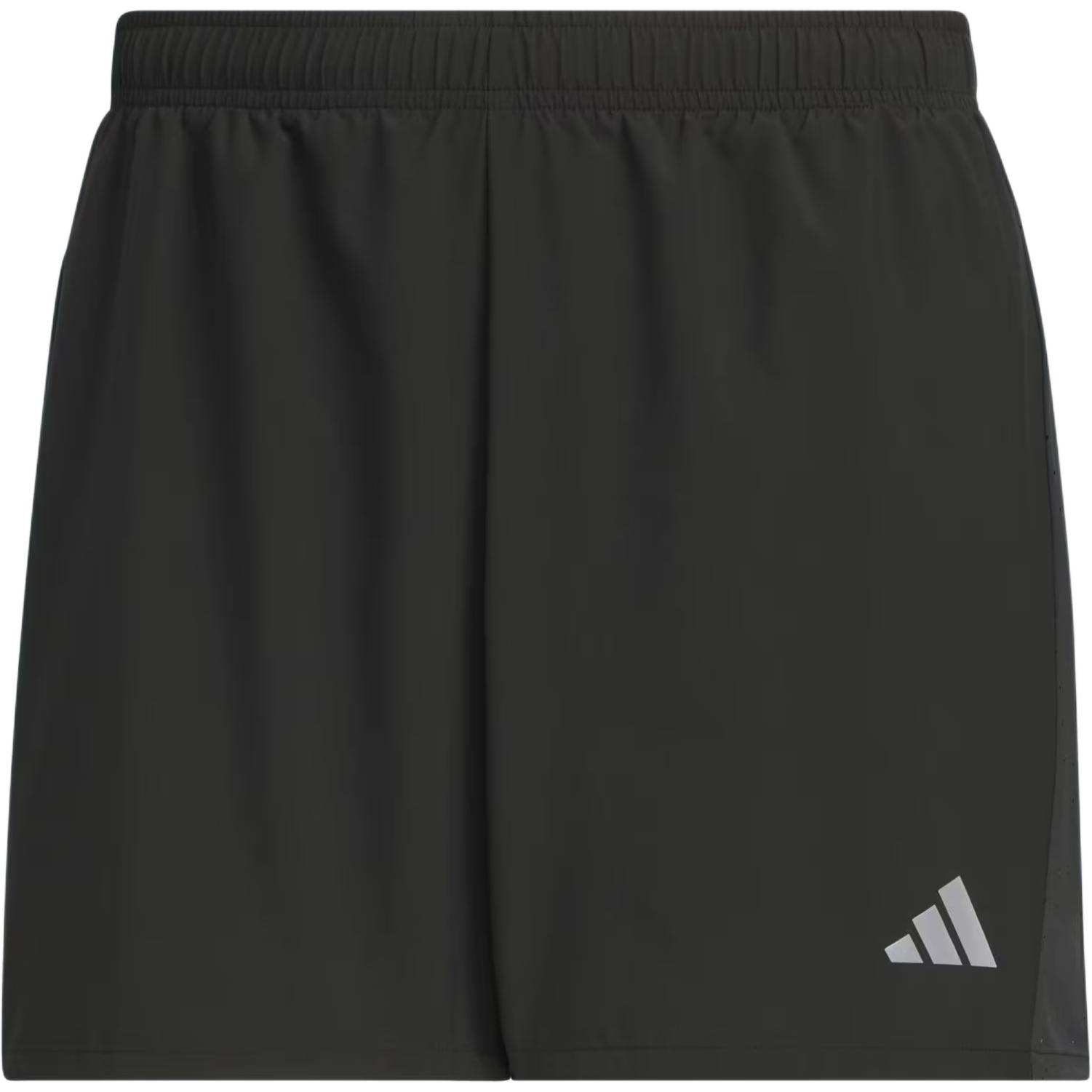 Шорты спортивные мужские Black/Deep Silver Gray Adidas, Black/Dark Silver Gray — фото 2