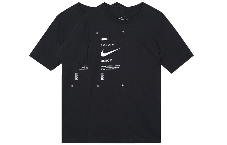 

Одежда Футболка мужская комплект из 2 шт. Черный Nike, черный