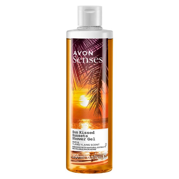 

Avon, Sun Kissed Sunsets, гель для душа, Mandarin Oud Ylang Kwaty, 250 мл