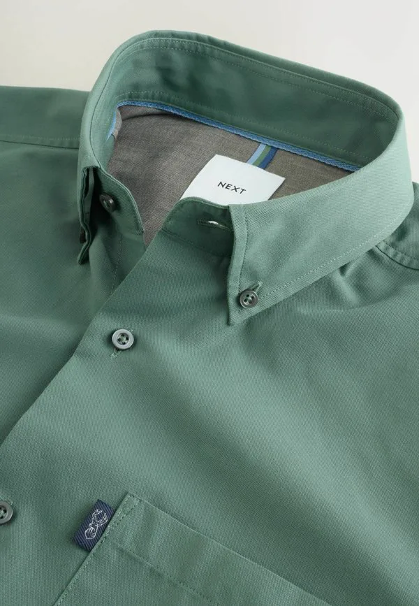 Рубашка на пуговицах, стандартного кроя Next, Seafoam Green — фото 2