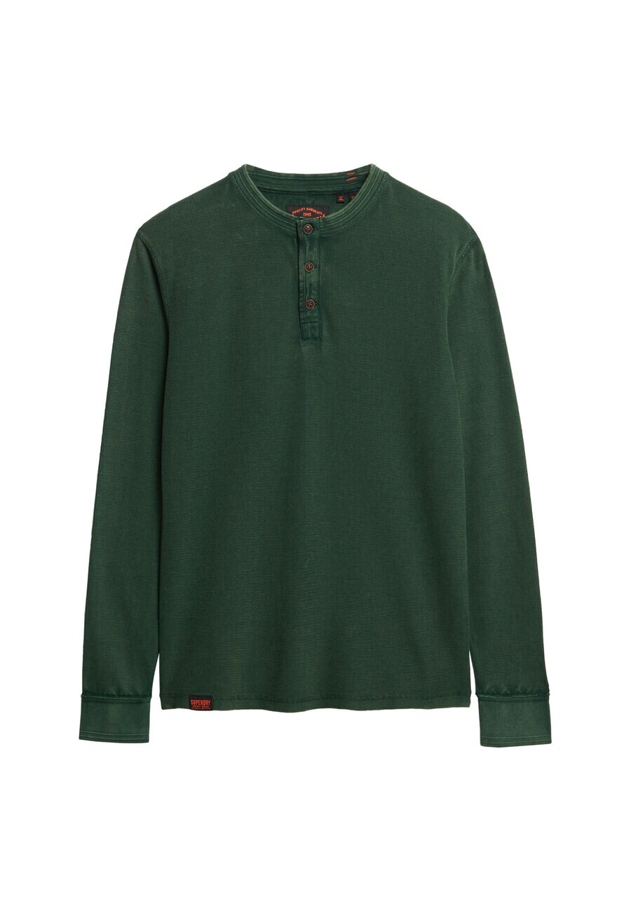 

Лонгслив Superdry Shirt, зеленый