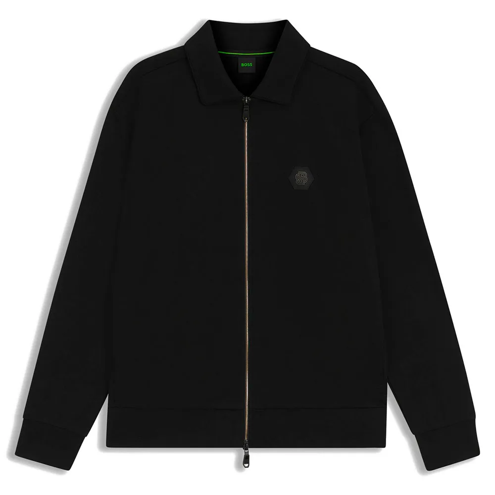 

Толстовка BOSS Future 10267102 01 full zip, черный