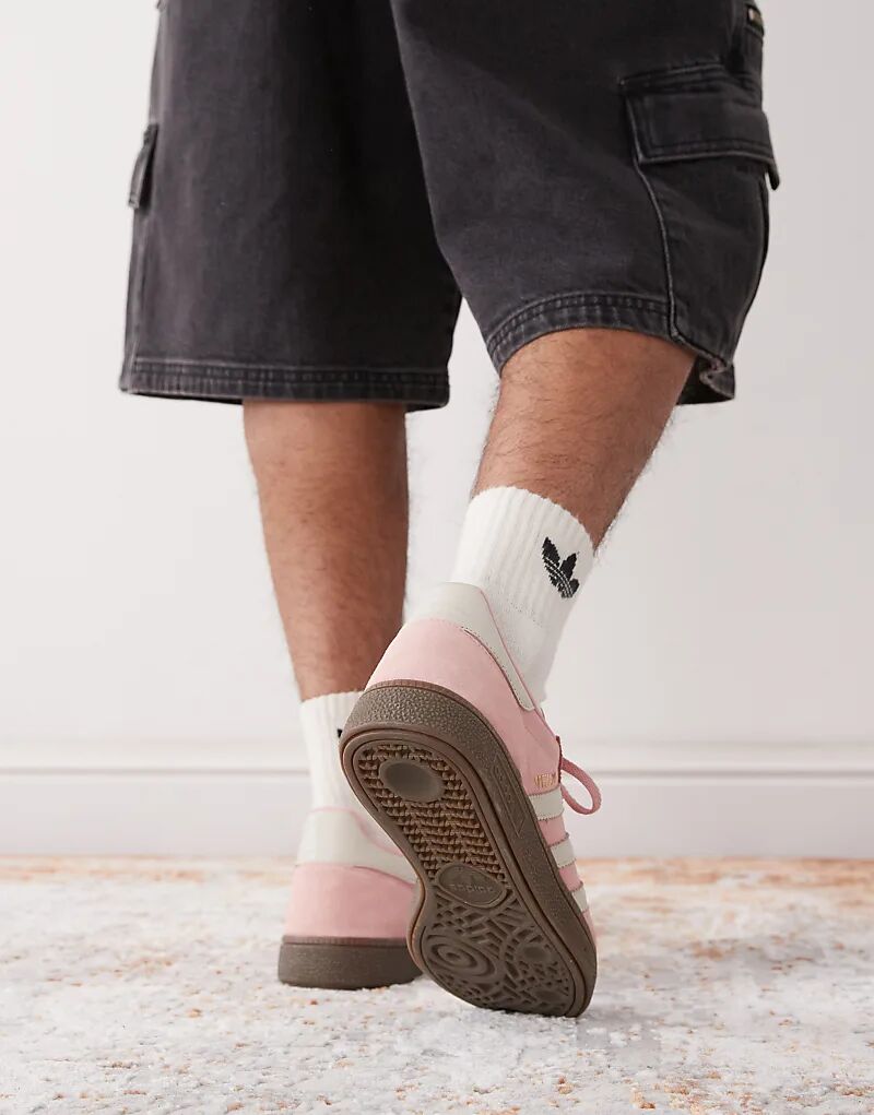 Розовые кроссовки Handball Spezial adidas Originals — фото 3