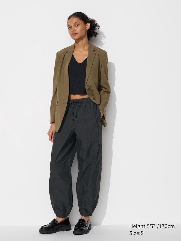 

Парашютные брюки Uniqlo, черный
