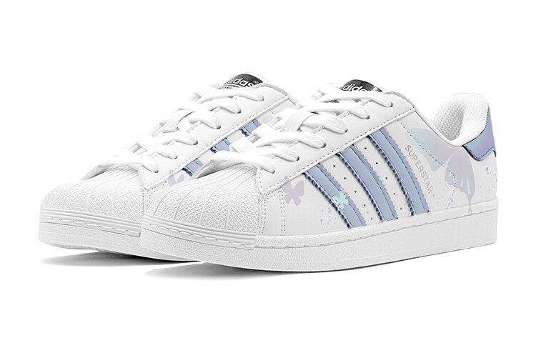 Adidas originals Superstar Series Обувь для скейтбординга унисекс, Lavender — фото 4