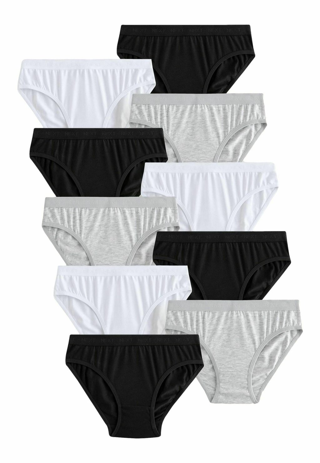 

Трусы-брифы 10 PACK Next, черный