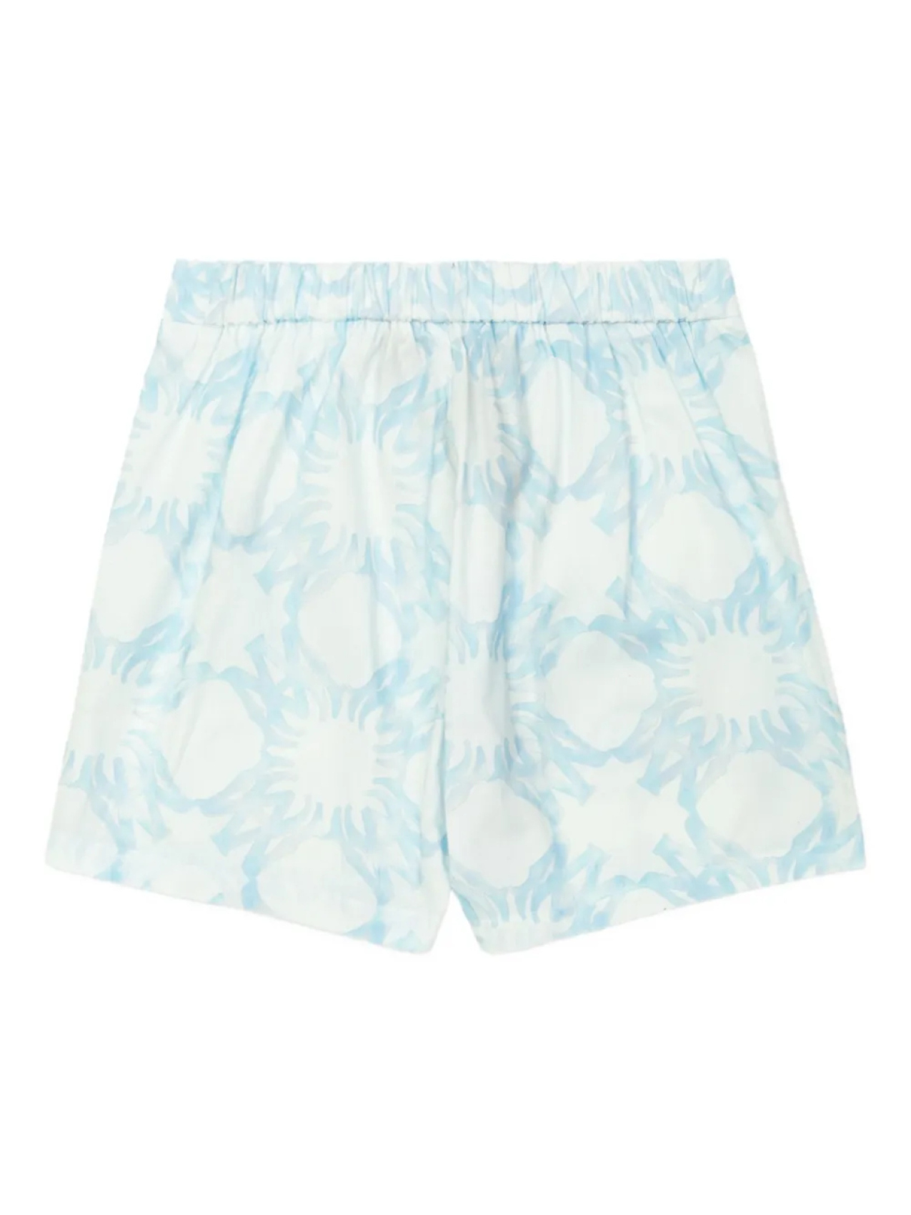 

AMIRI KIDS плиссированные шорты, синий