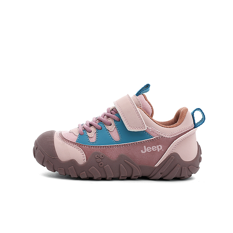 Explorer 20 Slip Resistant Abrasion Resistant низкие повседневные кроссовки для детей Jeep, lotus leaf зеленый/candy розовый[thin cotton] — фото 3