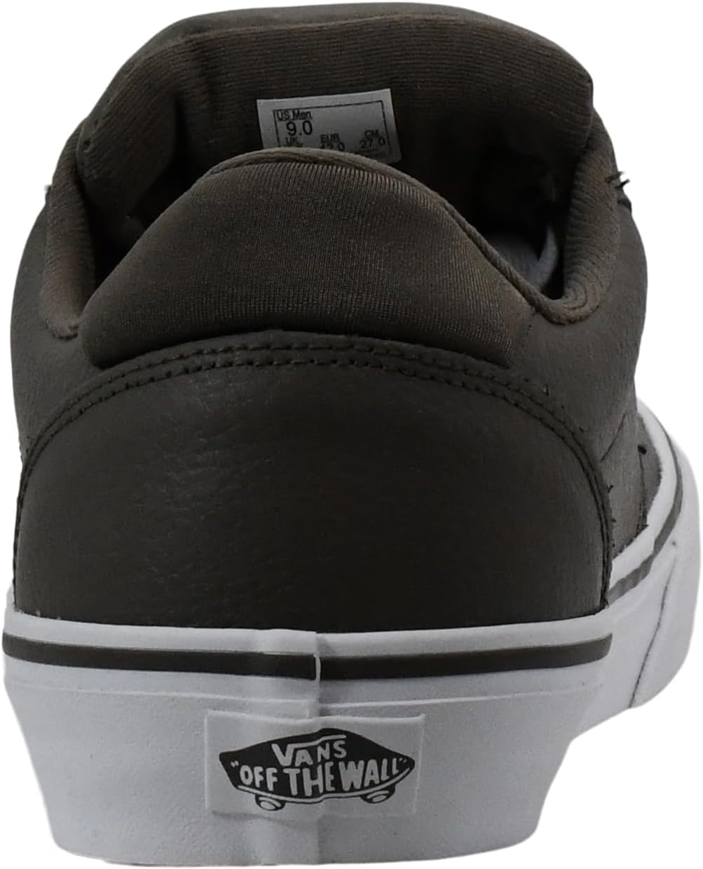 Vans мужские Atwood Deluxe Shoe | низкие модные кроссовки для работы, прогулок и повседневной носки, 2-Tone Leather Gray — фото 3