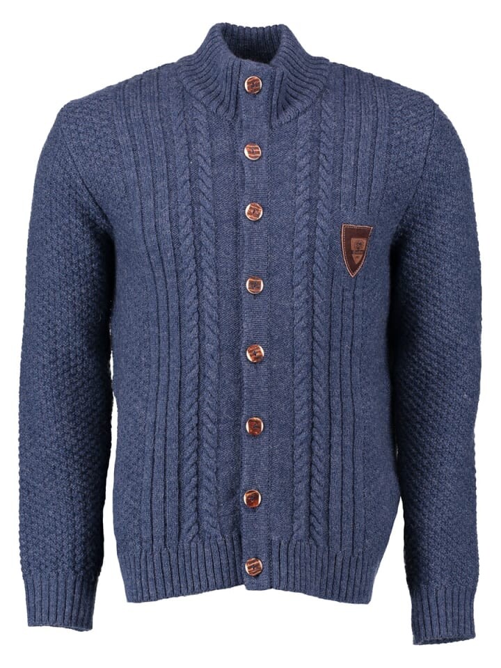 

Кардиган OS-Trachten Strickjacke Fenari, цвет jeans