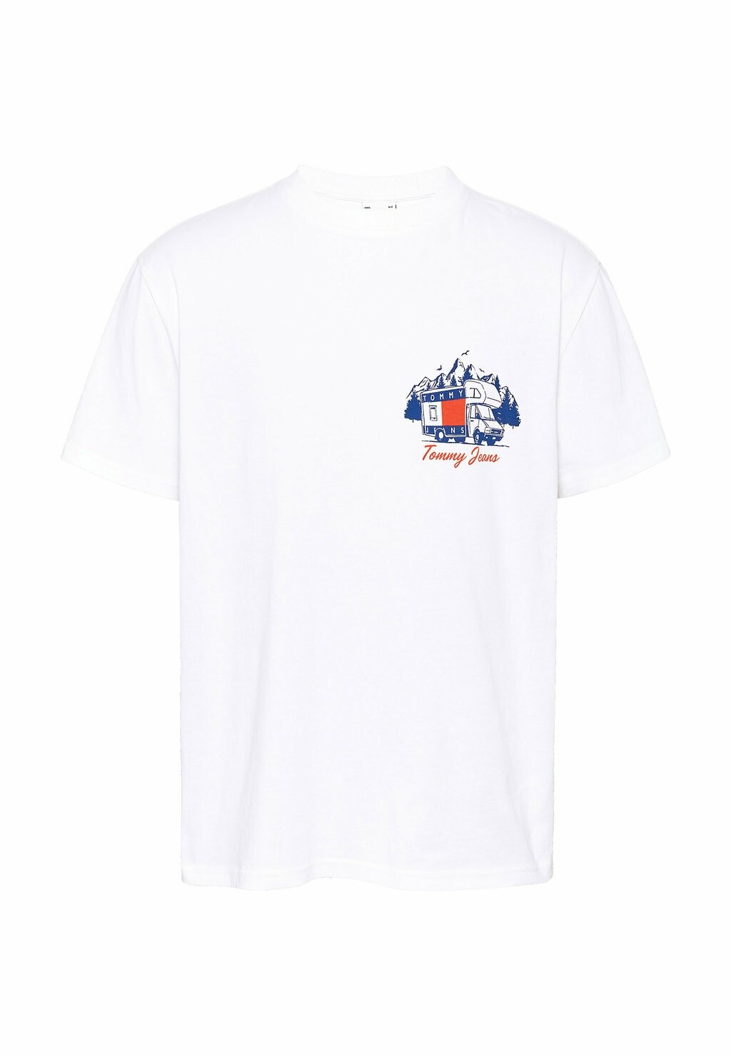 

Футболка с принтом SLOGAN BACK GRAPHIC Tommy Jeans, белый