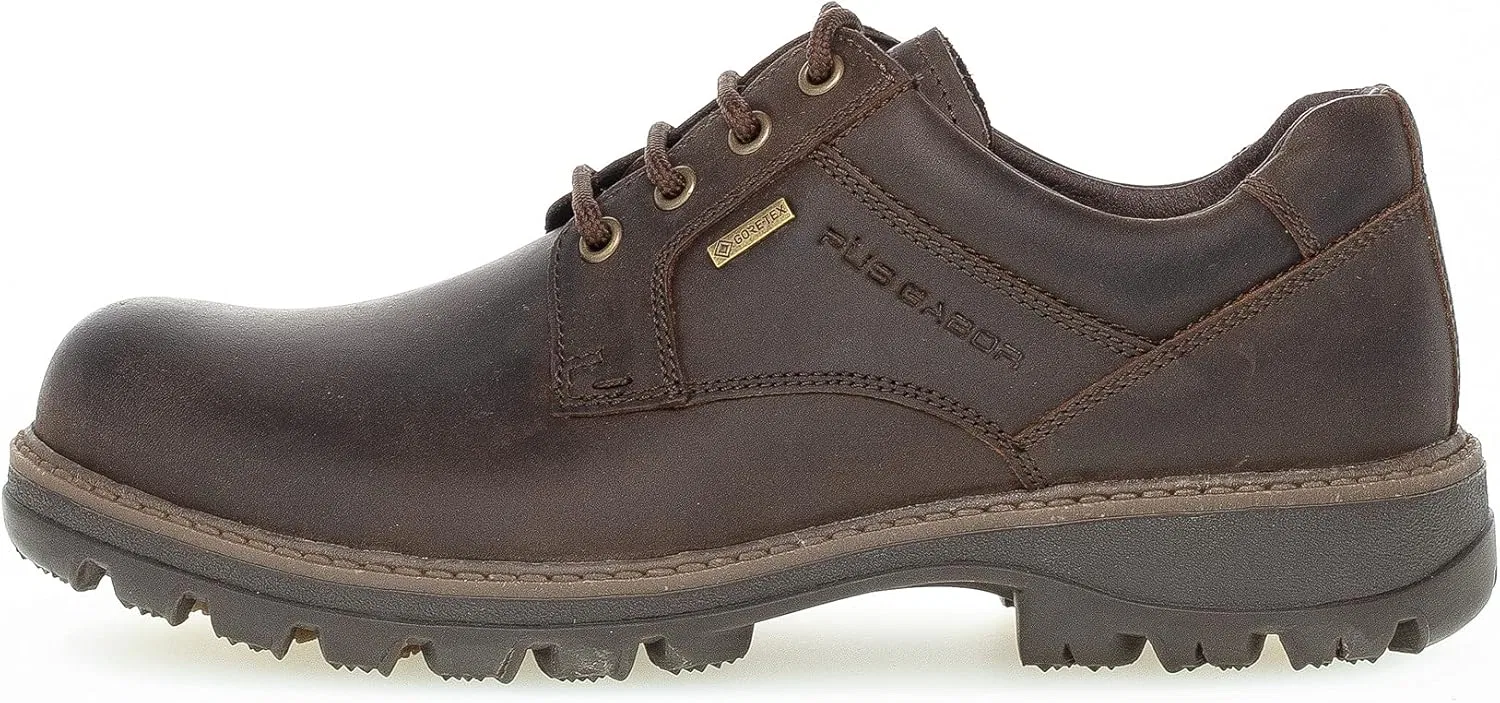 Мужские деловые туфли Pius Gabor на шнуровке, Gore-Tex, Extragrip, сменная латексная стелька, Mocha 04 — фото 2