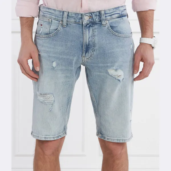 

Джинсовые шорты узкого кроя Ronnie Tommy Hilfiger, синий