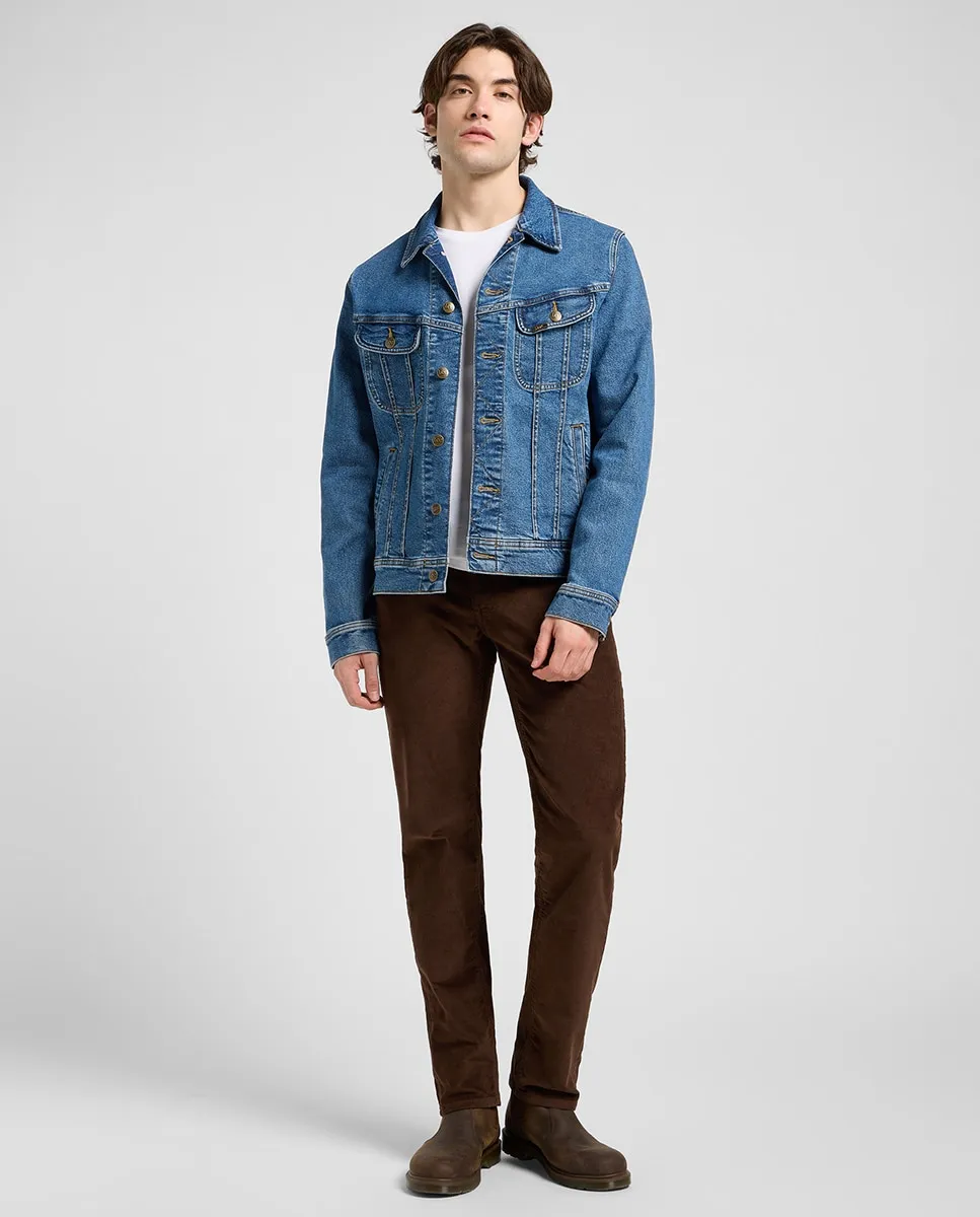 

Мужские вельветовые брюки Daren с молнией Lee, темно-коричневый