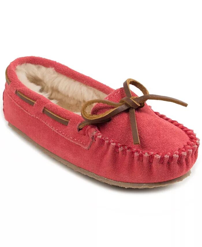 

Тапочки Cassie для маленьких девочек Minnetonka, розовый
