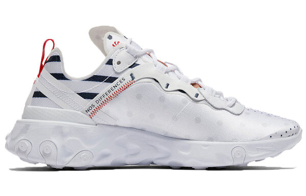 Кроссовки react element 55 премиум Nike, белый — фото 2