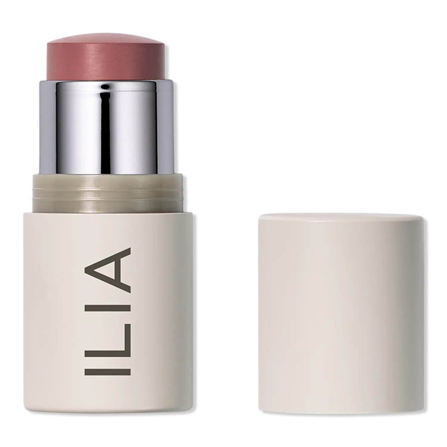 

Многофункциональный кремовый стик: румяна + хайлайтер + тинт для губ ILIA, At Last (mauve rose)