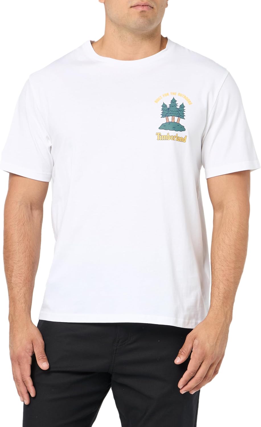 

Футболка с коротким рукавом и принтом «Восходящее солнце» от Timberland Mens, White, Белый, Футболка с коротким рукавом и принтом «Восходящее солнце» от Timberland Mens, White