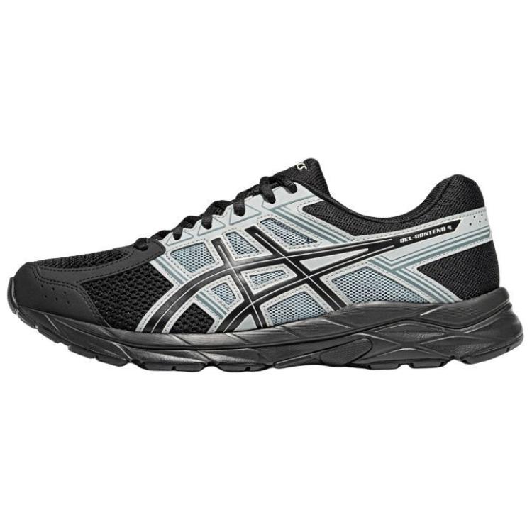 

ASICS Кроссовки для бега Gel Contend 4 Low Top Casual, мужские, черно-серые