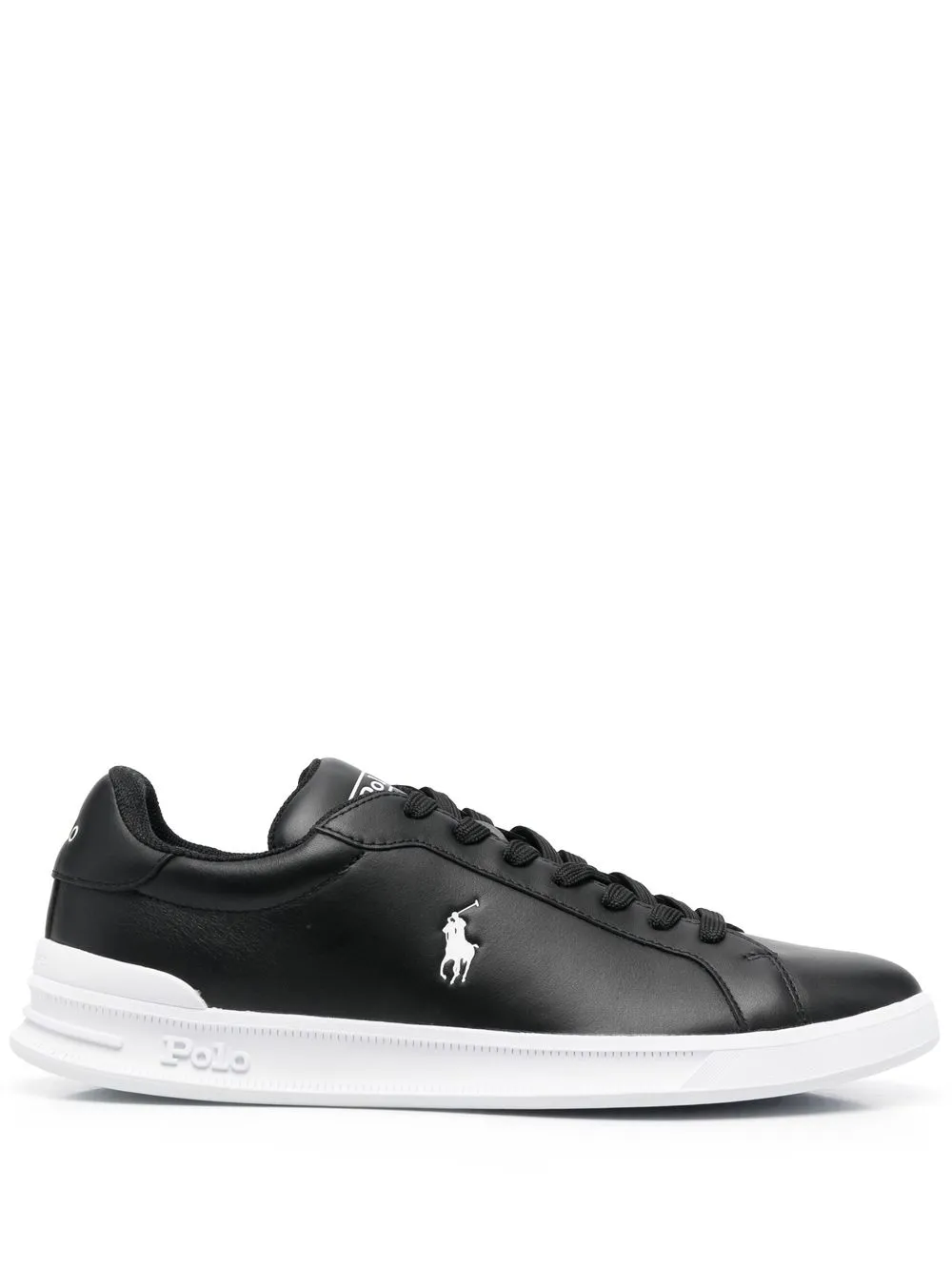 

Кеды с вышивкой POLO RALPH LAUREN, черный