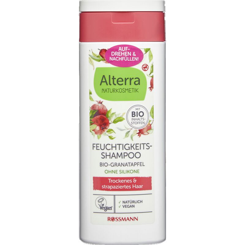 

Увлажняющий шампунь Alterra NATURKOSMETIK, 200 ml