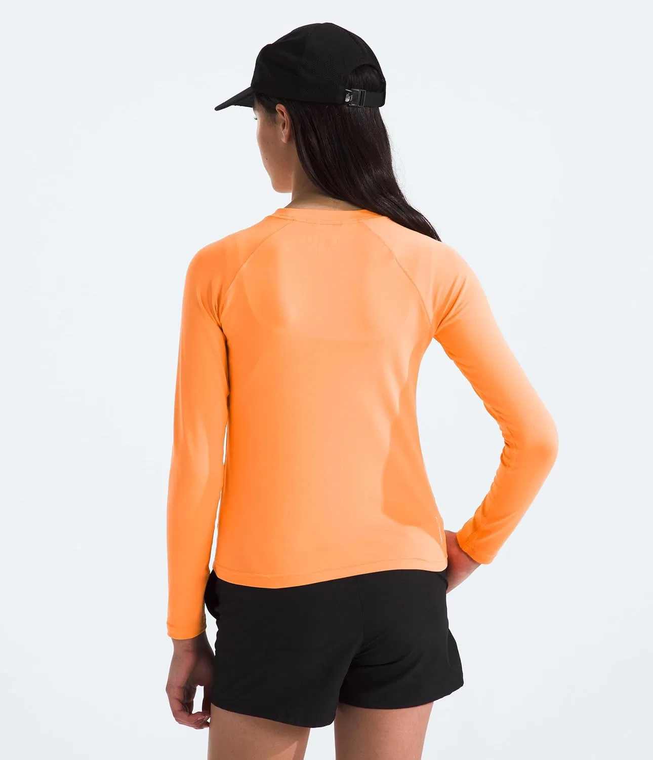 Футболка с длинным рукавом The North Face Kids, цвет Bright Cantaloupe — фото 4